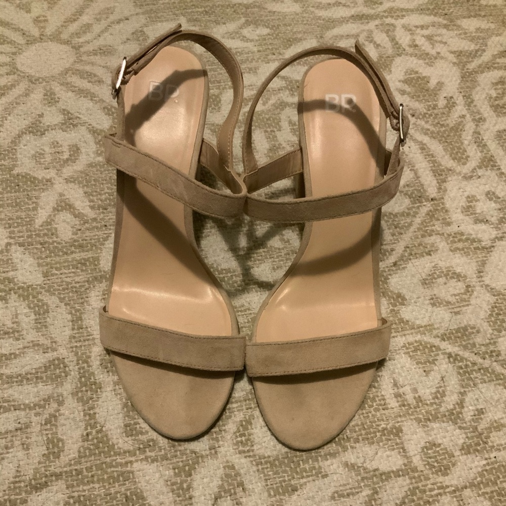 Tan Faux Suede High Heel From BP